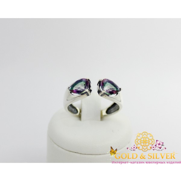 Жіноча каблучка срібна "Каурі" містік 10200м , Gold &amp Silver Gold & Silver, Украина